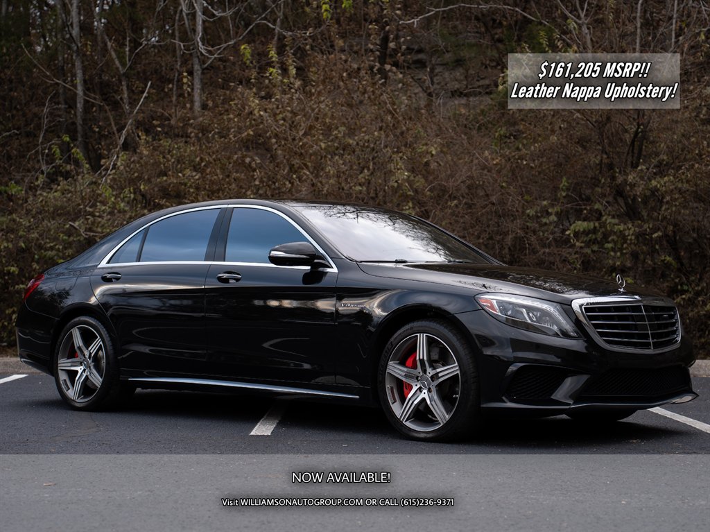 2015 Mercedes-Benz S-Class S63 AMG's photo